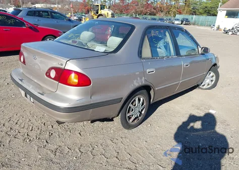 2001 Toyota Corolla Le from USA, damaged, VIN 2T1BR12EX1C504513